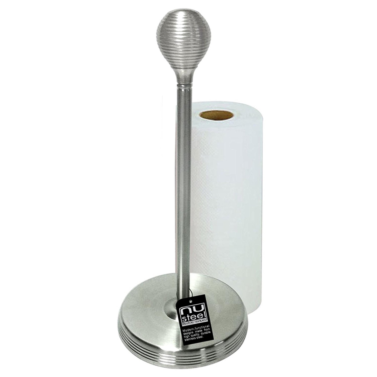 Picture of NuSteel TG-KPTH-16P Kitchen Paper Towel Holder - Pewter