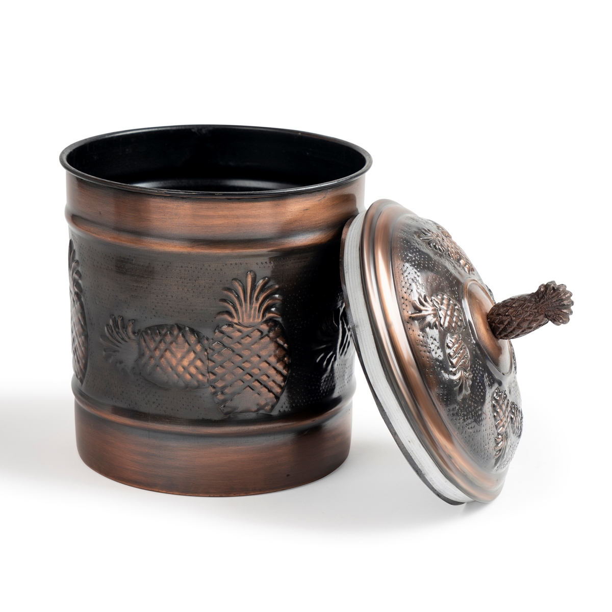 Picture of Nusteel TG-590AC-4 4 qt. Pineapple Antique Copper Canister