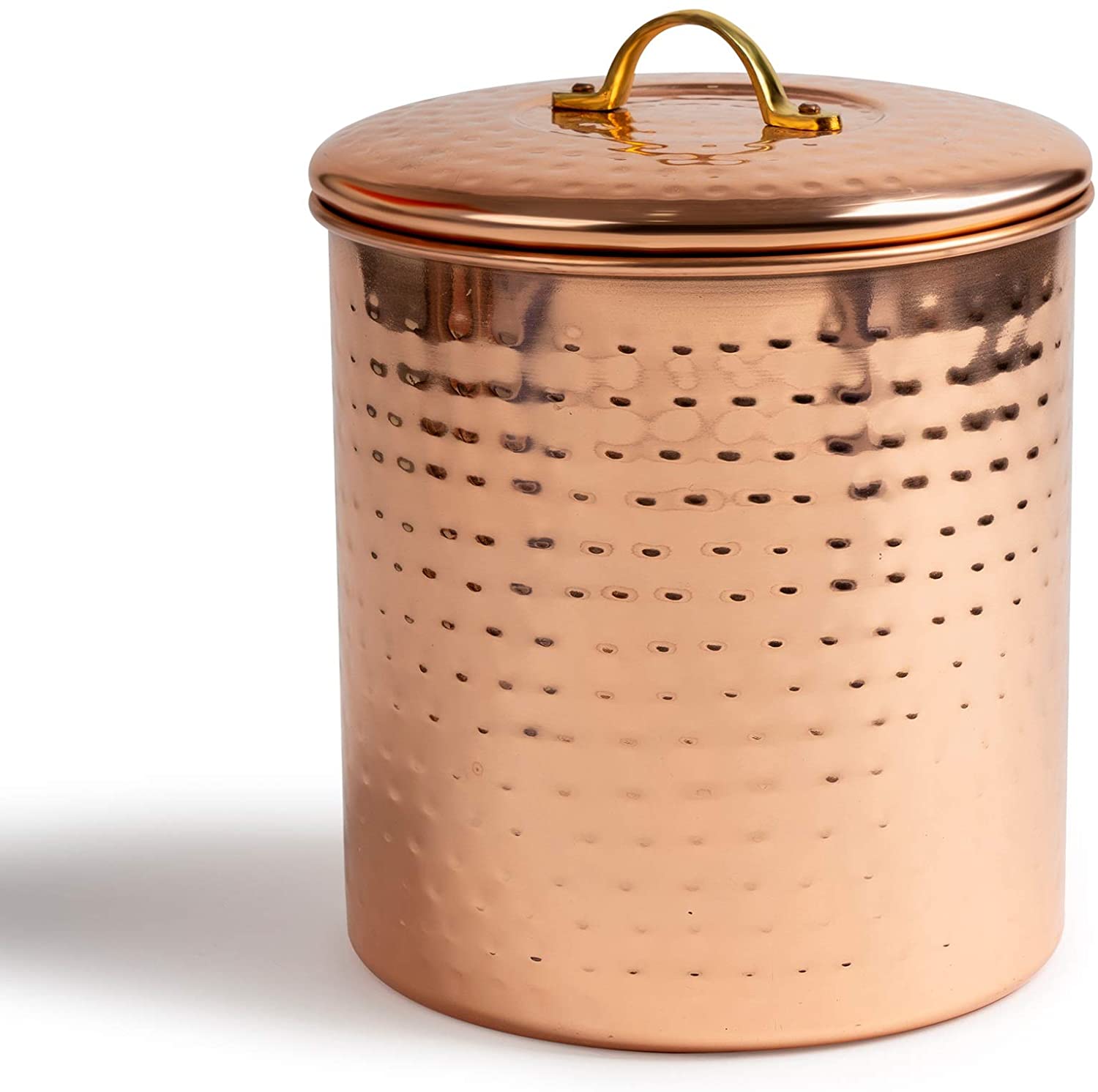 Picture of Nusteel TG-843C-1 1 qt. Hammered Copper Canister