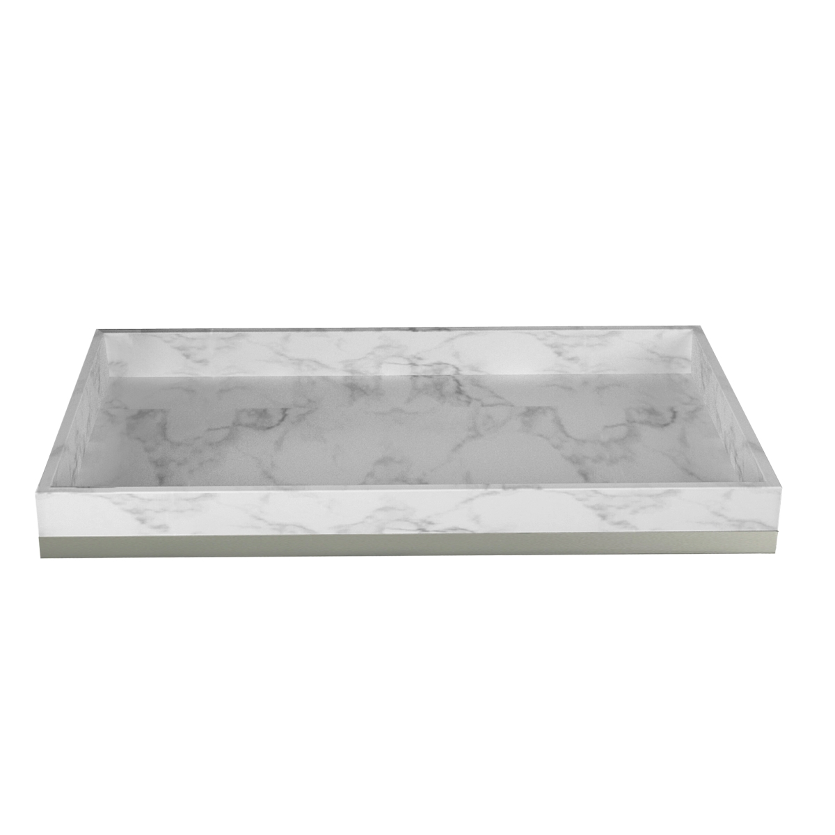 Picture of Nusteel MST10SH Misty Silver Collection Amenity Tray
