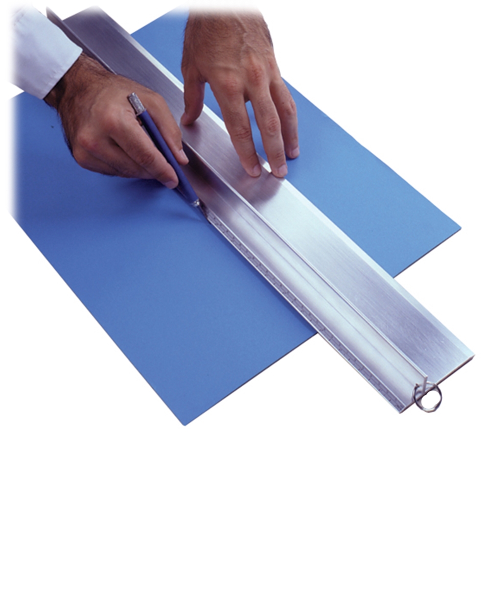 Picture of Testrite Visual Products -SE48- 48 STRAIGHT EDGE 48 in. Aluminum Straight Edge