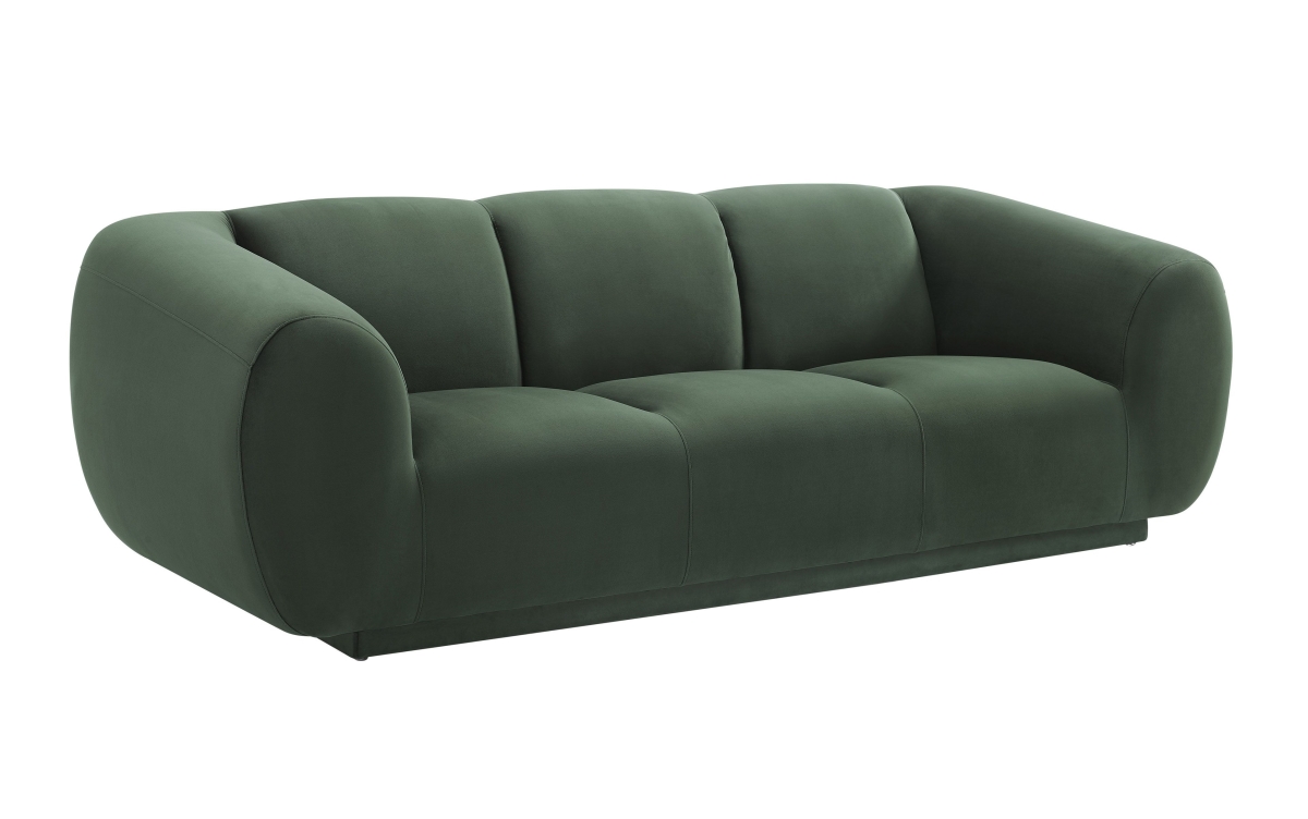 TOV-S6447 Emmet Velvet Sofa, Forest Green -  Tov Furniture