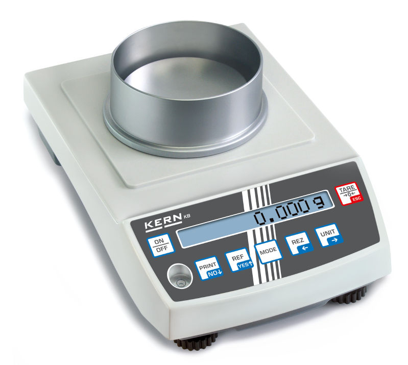 KB 120-3N 120 g Precision Laboratory Balance Max Scale