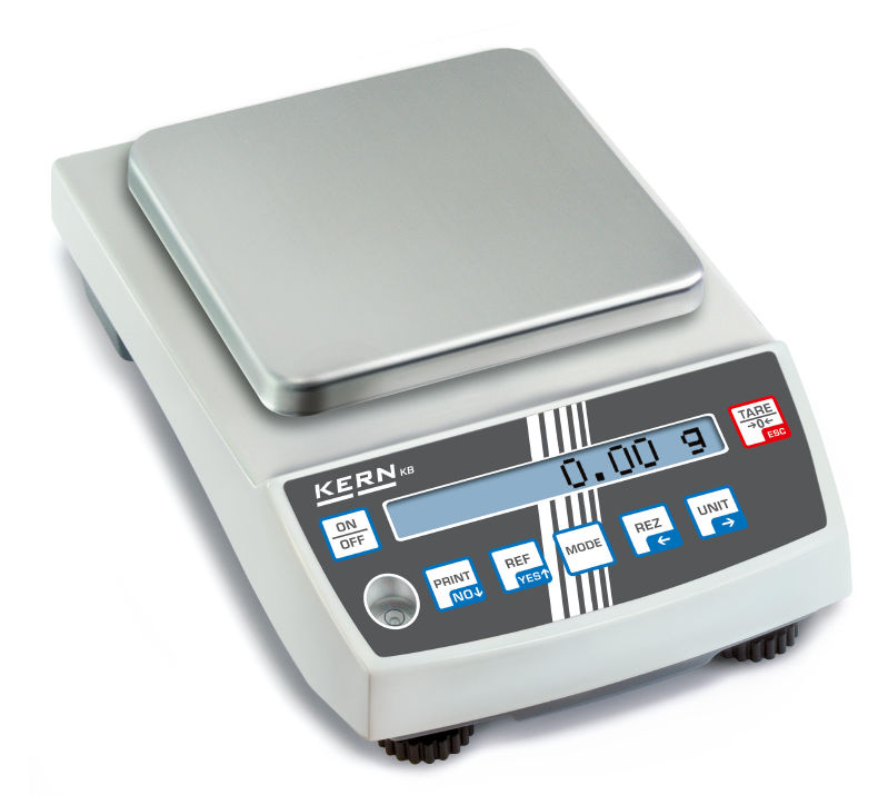 KB 3600-2N 3600 g Precision Laboratory Balance Max Scale