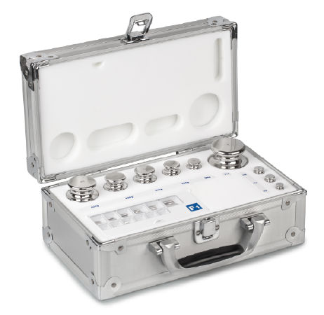 Picture of Kern 324-076 1 g-2 kg F1 Class Set of Weight in Aluminum Case with Stainless Steel