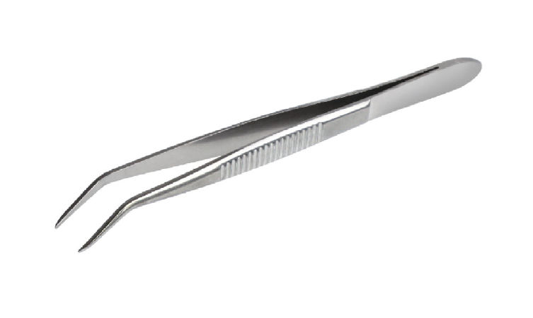 Picture of Kern 335-240 100 mm Stainless Steel Forceps for Weights of the Class F2 - M3, 1