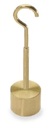 100 g M1 Carrier Bar for Slotted Weight with Finely Turned Brass