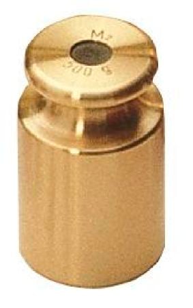 357-48 200 g M2 Class Cylindrical Calibration Test Weight with Finely Turned Brass