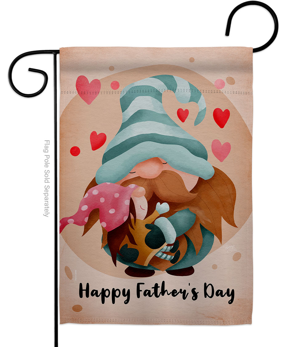 G120056-BO My Father Gmone Family Day 13 x 18.5 in. Double-Sided Decorative Vertical Garden Flags for House Decoration Banner Yard Gift