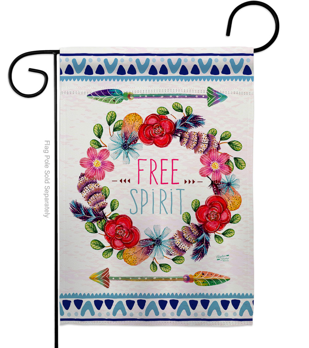 G135006-BO 13 x 18.5 in. Free Spirit Sweet Life Expression Double-Sided Decorative Vertical Garden Flags - House Decoration Banner Yard Gift -  Angeleno Heritage, G137006-BO