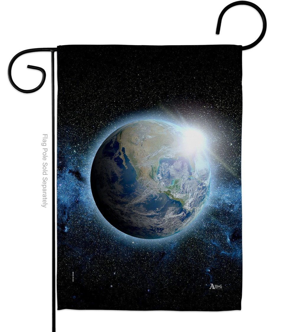 Picture of Americana Home & Garden G142885-BO 13 x 18.5 in. Earth Sweet Life Double-Sided Decorative Vertical Garden Flags - House Decoration Banner Yard Gift