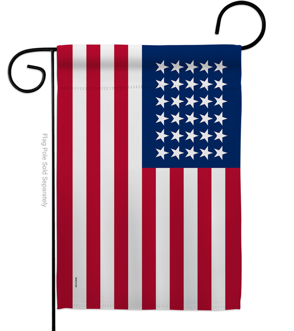 Picture of Americana Home & Garden G141110-BO 13 x 18.5 in. United State 1848-1851 American Old Glory Garden Flag with Double-Sided House Decoration Banner Yard Gift