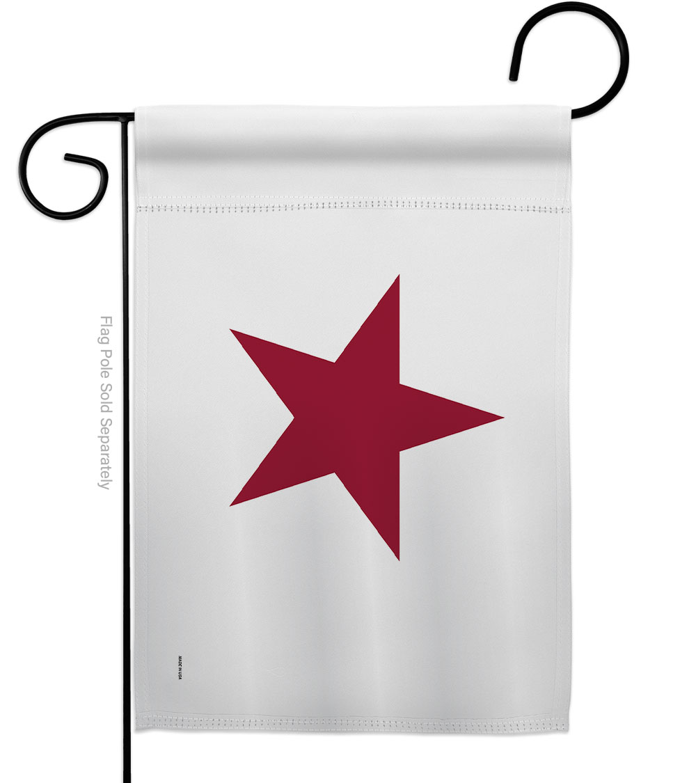 Picture of Americana Home & Garden G141195-BO 13 x 18.5 in. California Lone Star American State Garden Flag with Double-Sided House Decoration Banner Yard Gift
