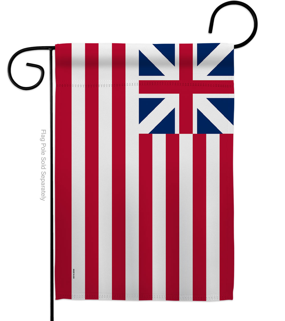 Picture of Americana Home & Garden G141097-BO 13 x 18.5 in. United State 1776-1777 American Old Glory Garden Flag with Double-Sided House Decoration Banner Yard Gift