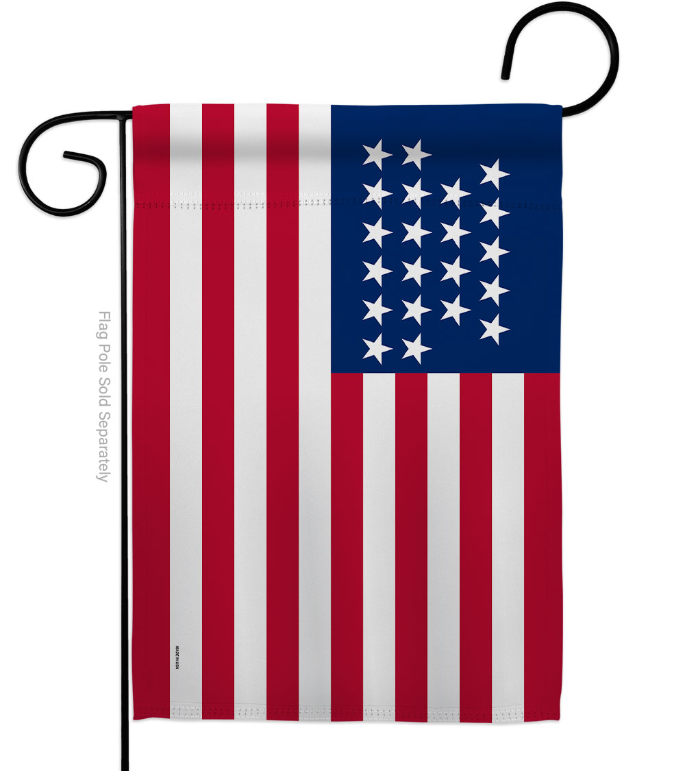 Picture of Americana Home & Garden G141102-BO 13 x 18.5 in. United State 1819-1820 American Old Glory Garden Flag with Double-Sided House Decoration Banner Yard Gift