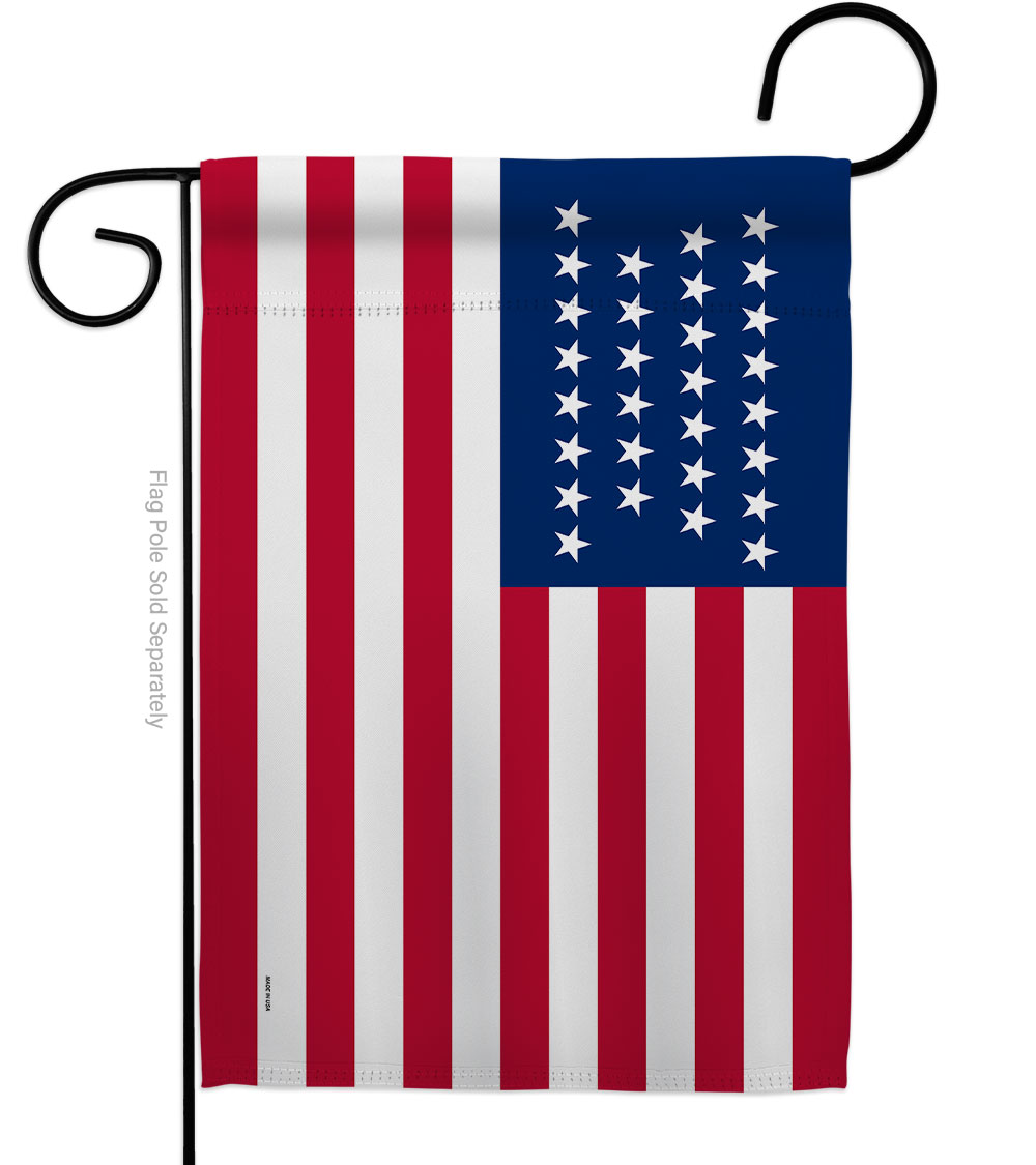 Picture of Americana Home & Garden G141109-BO 13 x 18.5 in. United State 1847-1848 American Old Glory Garden Flag with Double-Sided House Decoration Banner Yard Gift