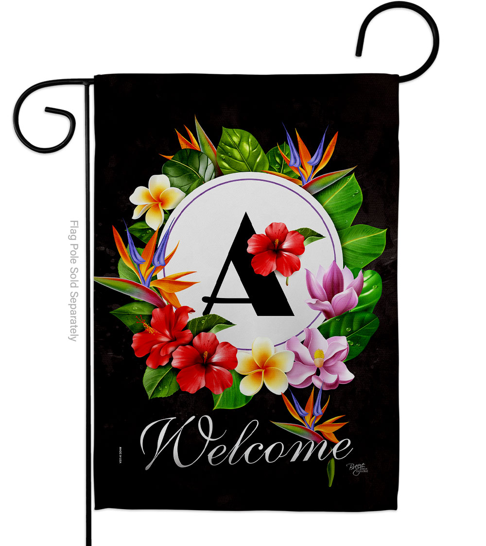 Tropical A Summertime 13 x 18.5 in. Double-Sided Decorative Vertical Garden Flags for House Decoration Banner Yard Gift