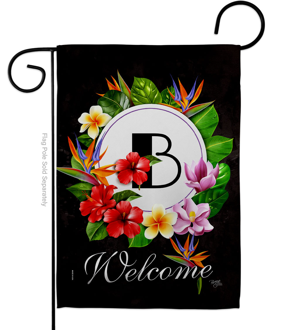 Tropical B Summertime 13 x 18.5 in. Double-Sided Decorative Vertical Garden Flags for House Decoration Banner Yard Gift