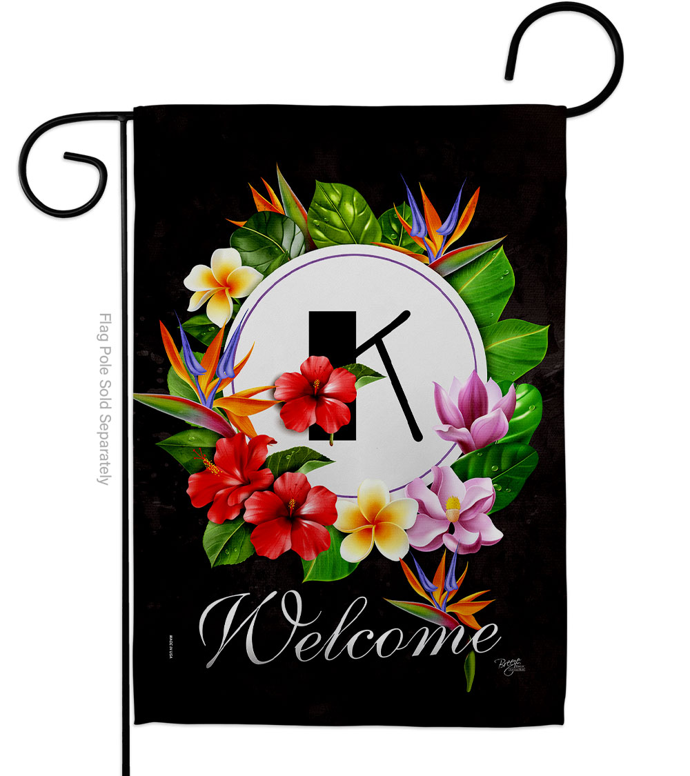 Tropical K Summertime 13 x 18.5 in. Double-Sided Decorative Vertical Garden Flags for House Decoration Banner Yard Gift