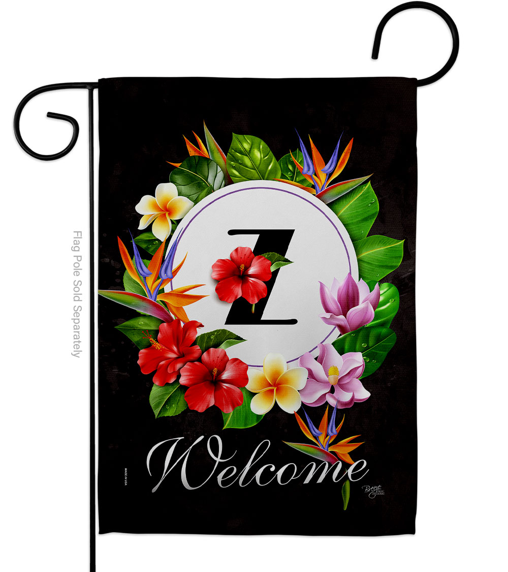 Tropical Z Summertime 13 x 18.5 in. Double-Sided Decorative Vertical Garden Flags for House Decoration Banner Yard Gift