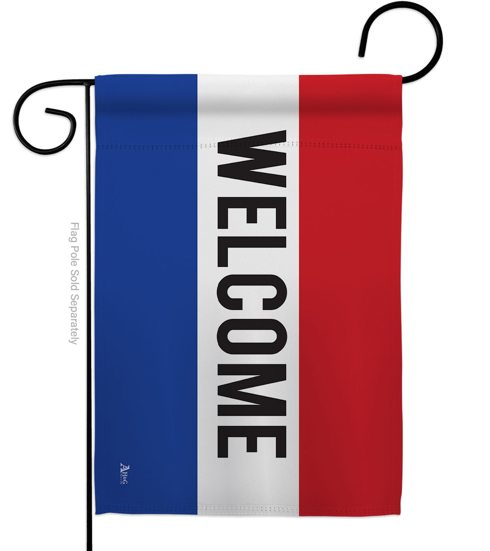 Picture of Americana Home & Garden G142803-BO Welcome Novelty Merchant 13 x 18.5 in. Double-Sided Decorative Horizontal Garden Flags for House Decoration Banner Yard Gift