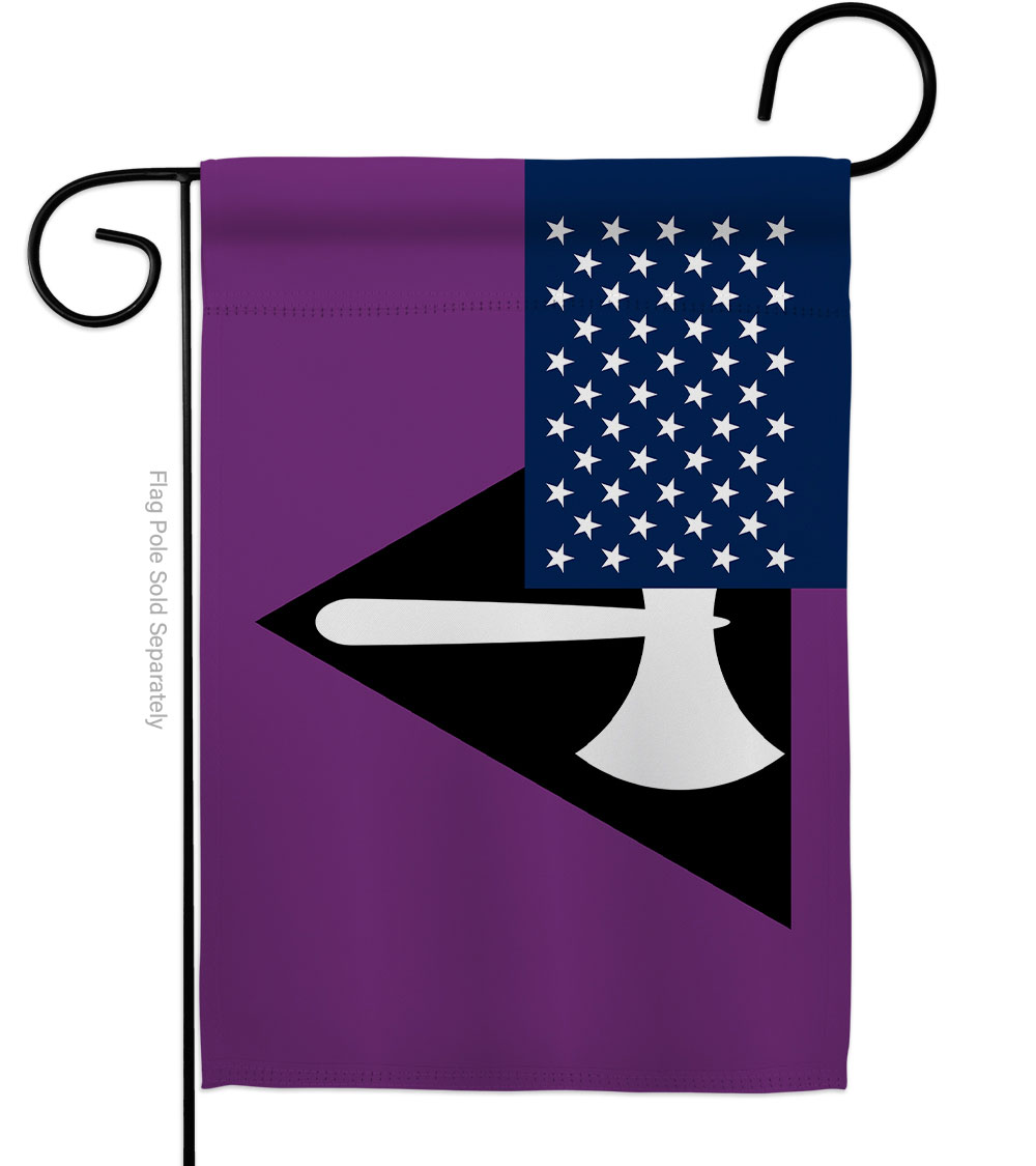 G149653-BO US Labrys Pride Support 13 x 18.5 in. Double-Sided Decorative Horizontal Garden Flags for House Decoration Banner Yard Gift