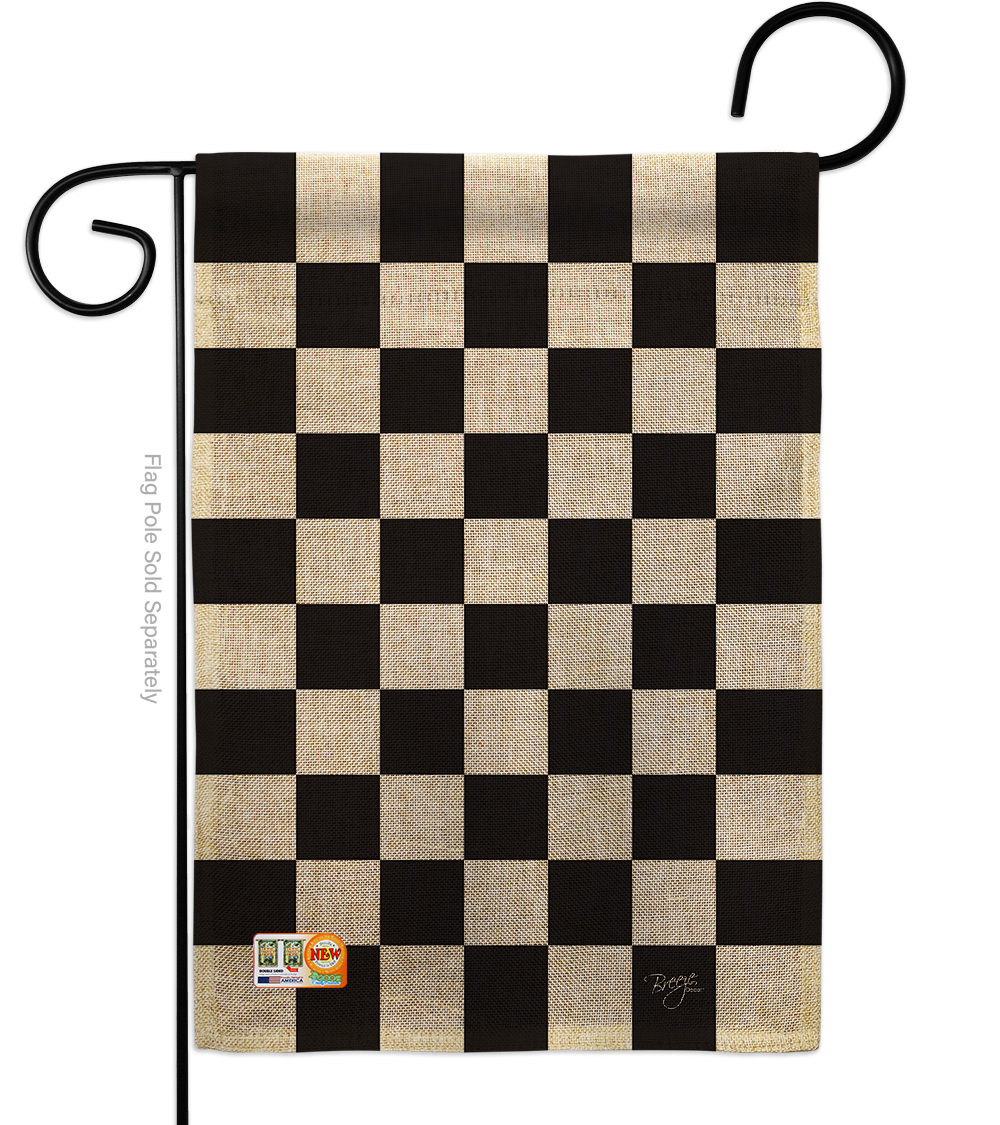 13 x 18.5 in. Winner Burlap Interests Sports Impressions Decorative Vertical Double Sided Garden Flag