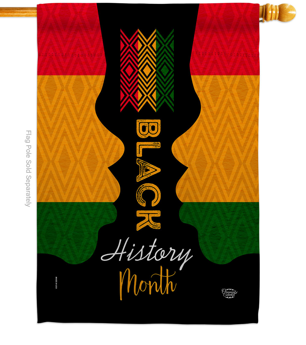28 x 40 in. Civil Rights Movement House Flag with Support Cause Double-Sided Decorative Vertical Flags Decoration Banner Garden Yard Gift