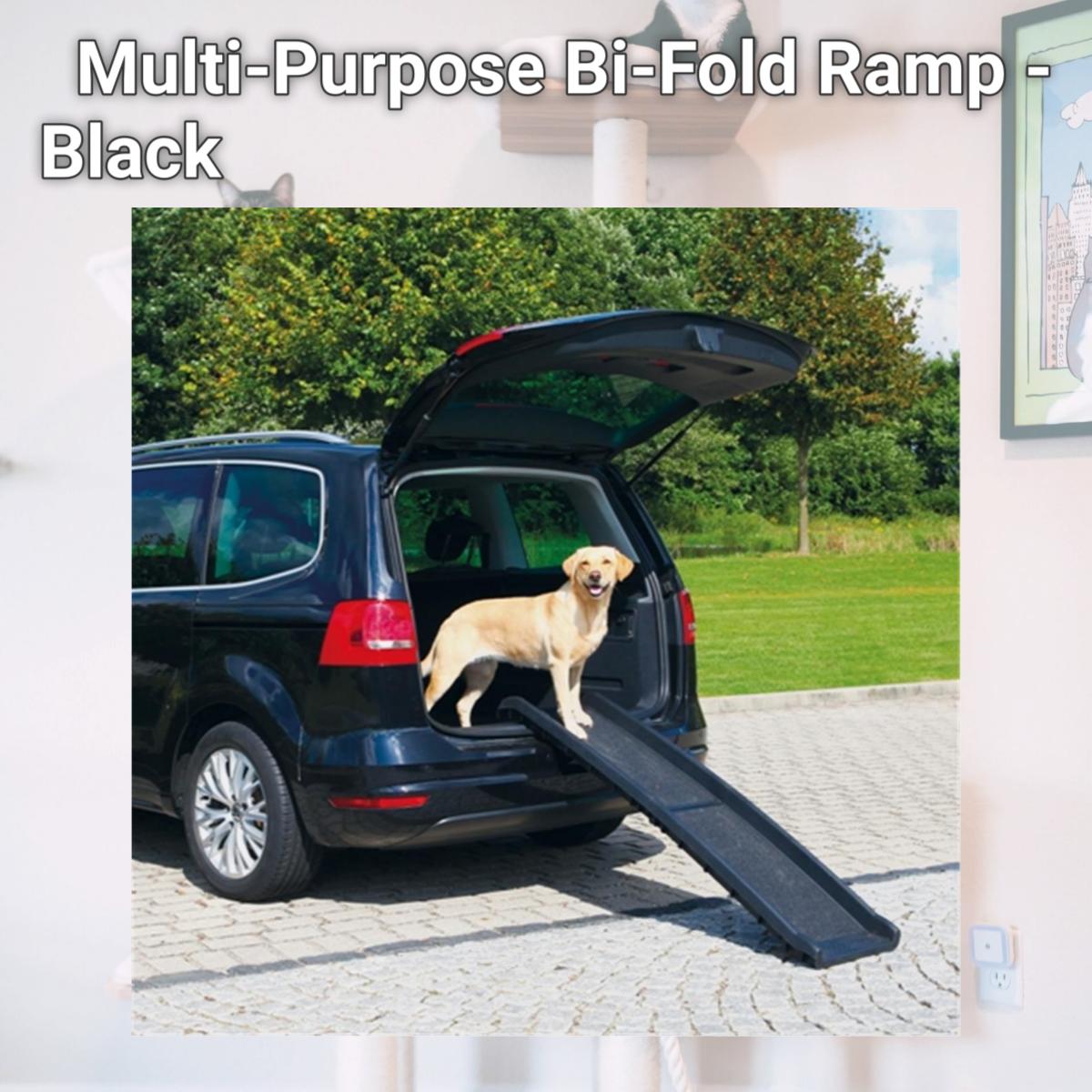 Picture of TRIXIE Pet Products 3939 Multi-Purpose Bi-Fold Ramp - Black