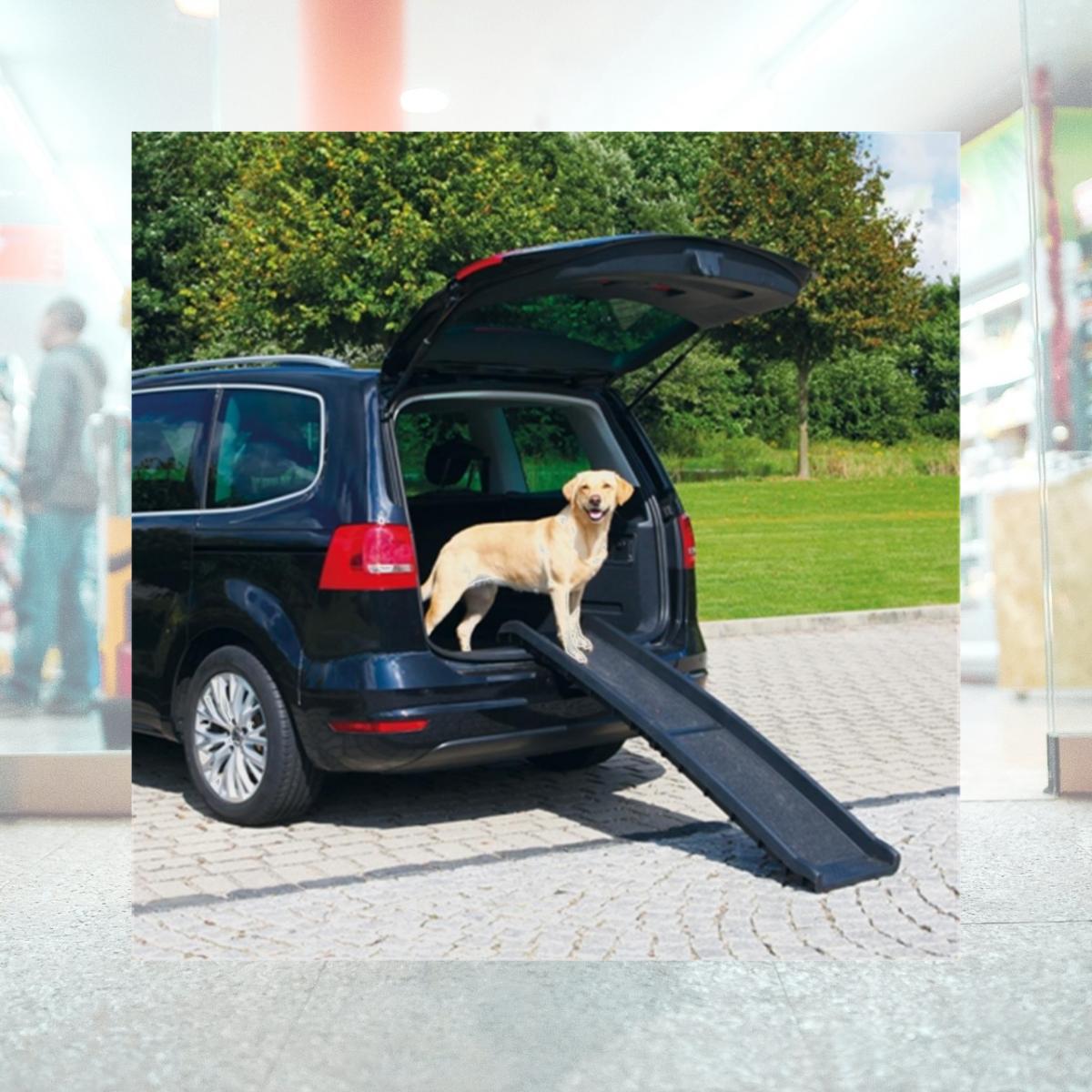 Picture of TRIXIE Pet Products 3939 Multi-Purpose Bi-Fold Ramp - Black
