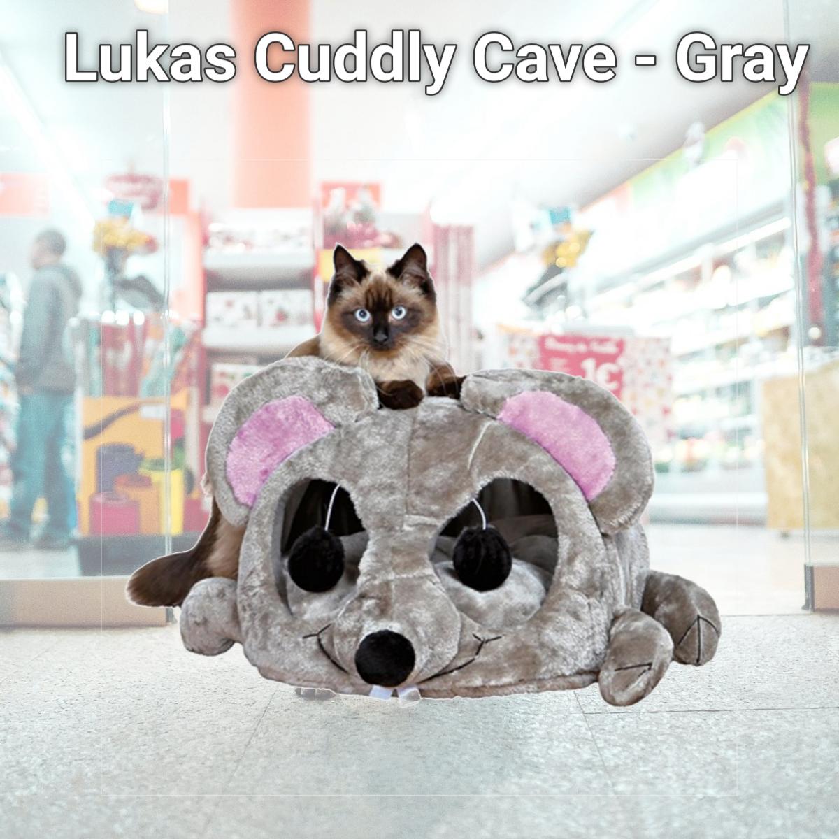 Picture of TRIXIE Pet Products 36290 Lukas Cuddly Cave - Gray