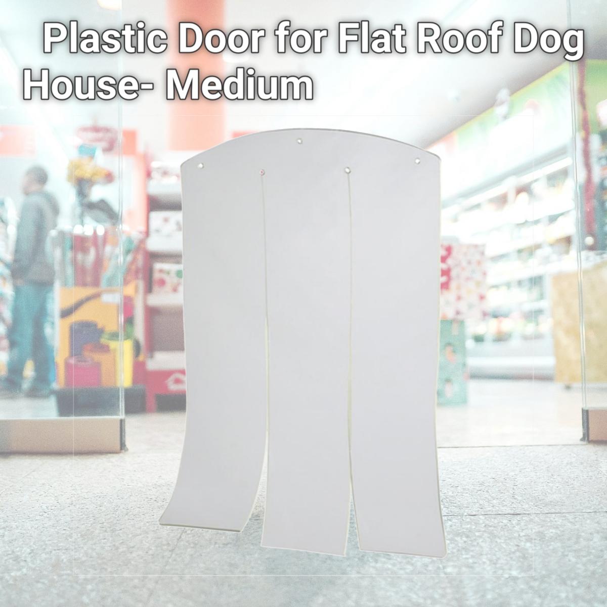 Picture of TRIXIE Pet Products 39571 Plastic Door for Flat Roof Dog House- Medium