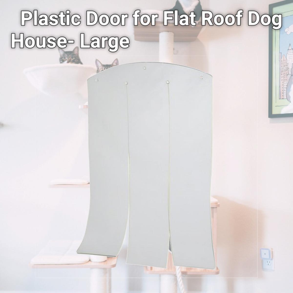 Picture of TRIXIE Pet Products 39572 Plastic Door for Flat Roof Dog House- Large