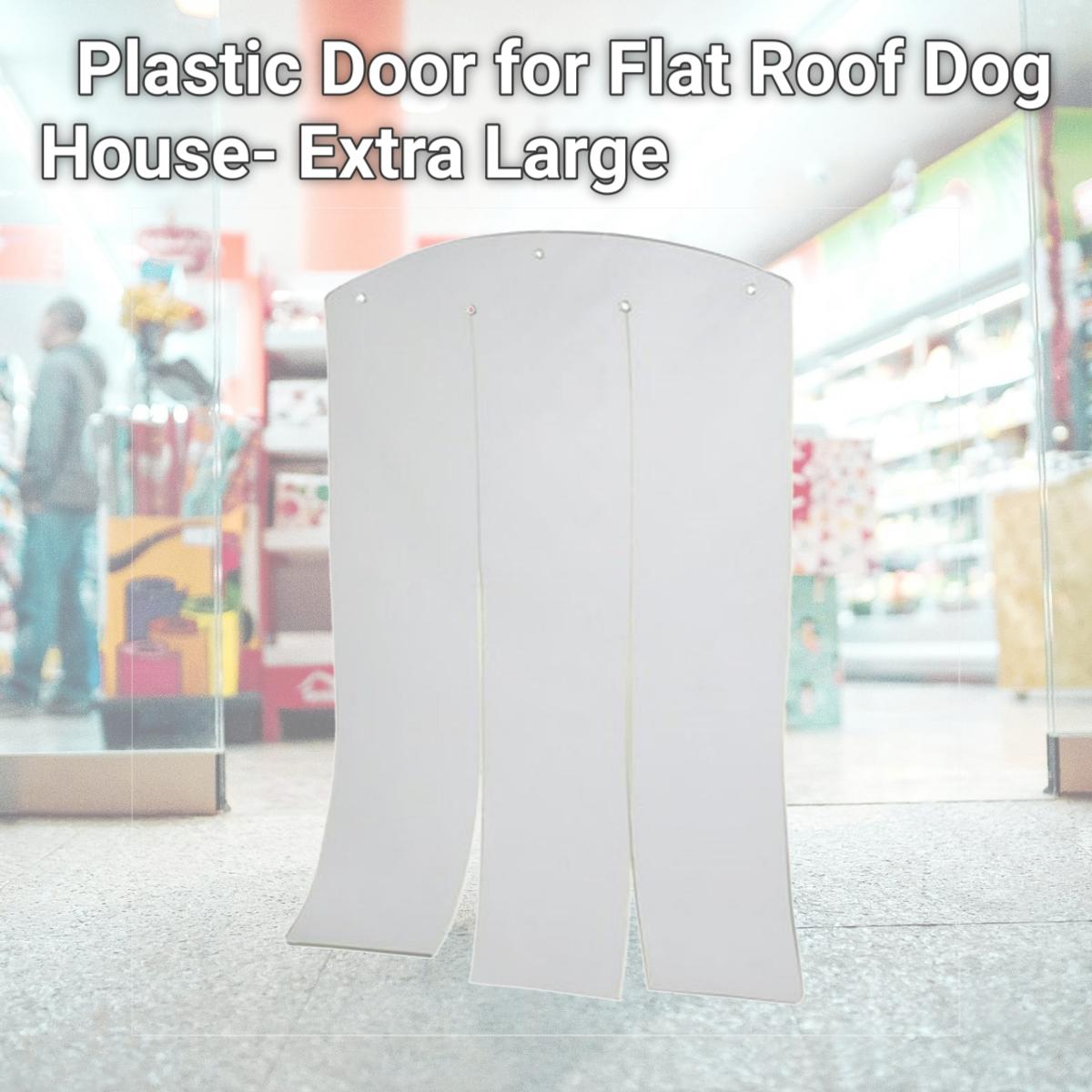 Picture of TRIXIE Pet Products 39573 Plastic Door for Flat Roof Dog House- Extra Large