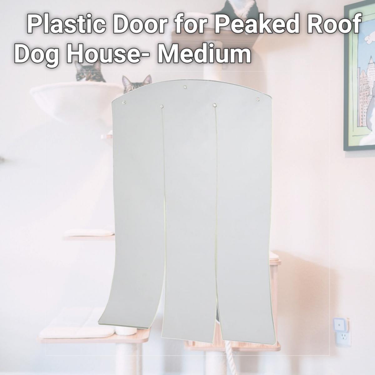 Picture of TRIXIE Pet Products 39591 Plastic Door for Peaked Roof Dog House- Medium