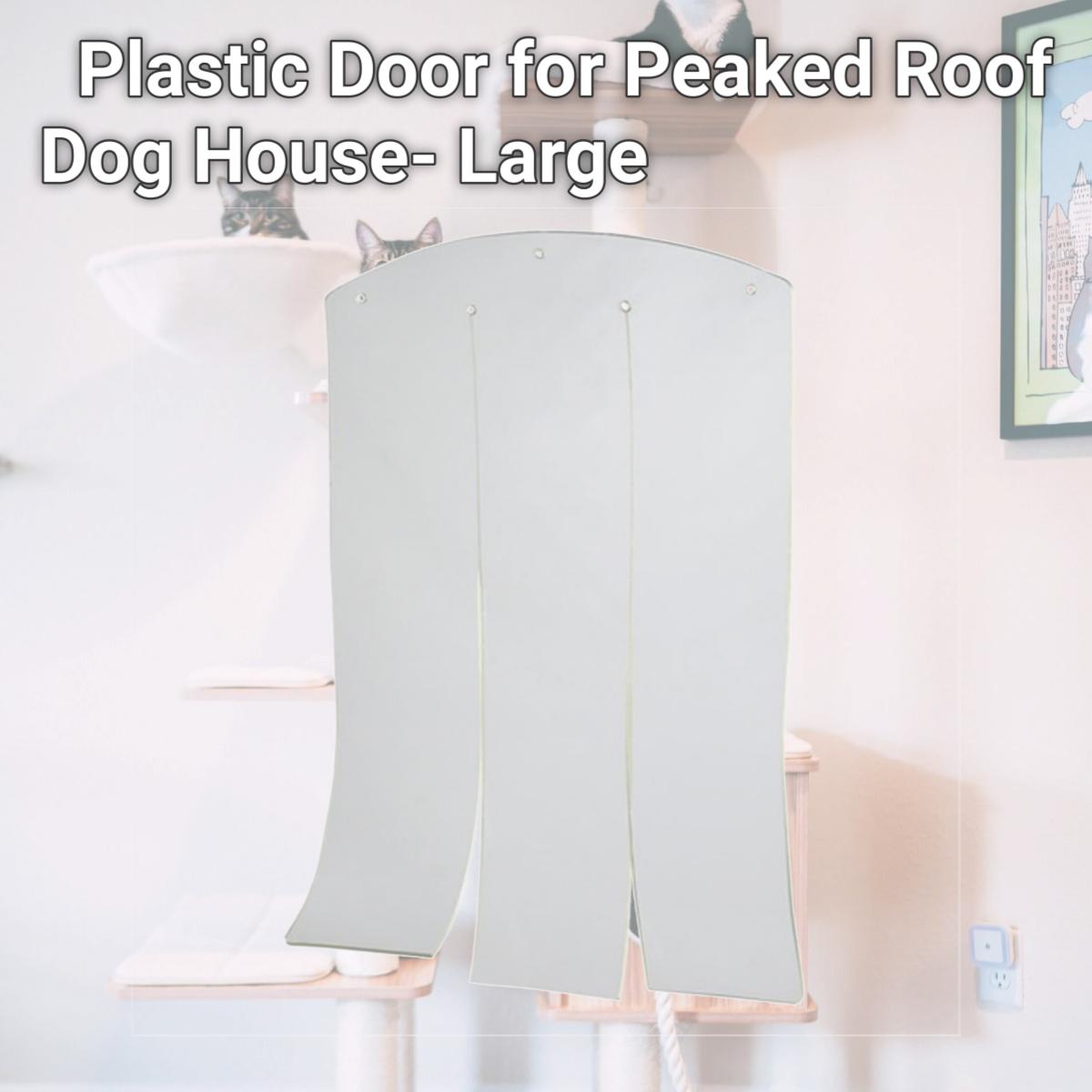 Picture of TRIXIE Pet Products 39592 Plastic Door for Peaked Roof Dog House- Large
