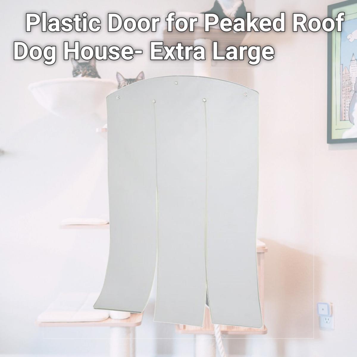 Picture of TRIXIE Pet Products 39593 Plastic Door for Peaked Roof Dog House- Extra Large