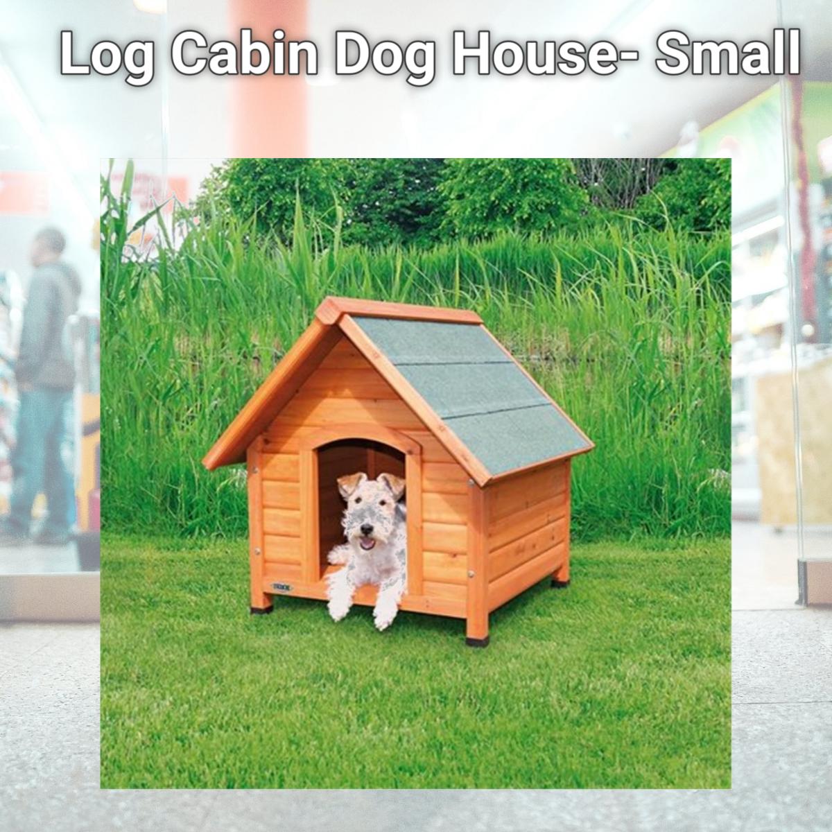 Picture of TRIXIE Pet Products 39530 Log Cabin Dog House- Small
