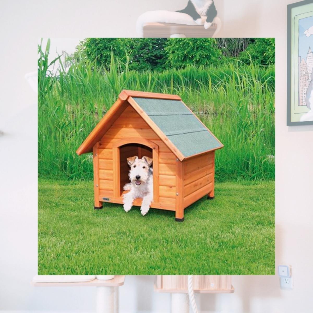 Picture of TRIXIE Pet Products 39530 Log Cabin Dog House- Small