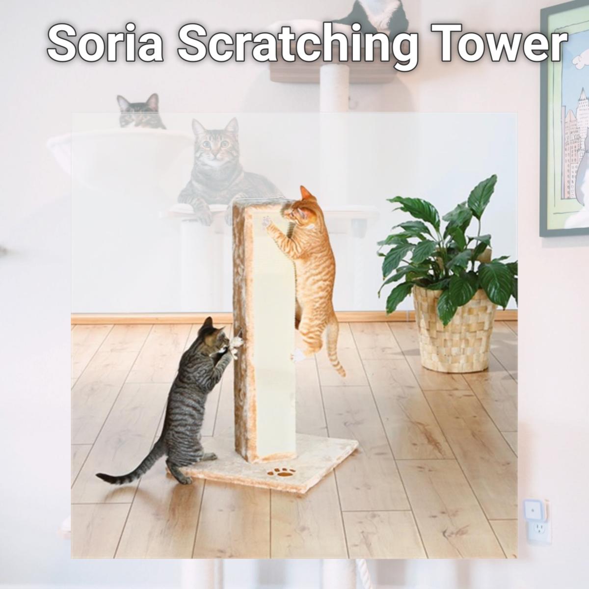 Picture of TRIXIE Pet Products 43551 Soria Scratching Tower