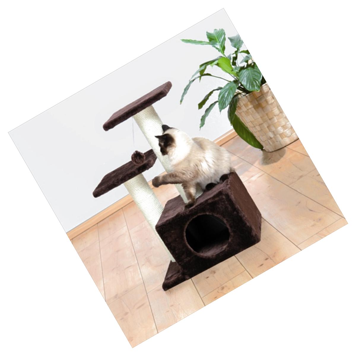 Picture of TRIXIE Pet Products 43776 Valencia Cat Tree- Brown