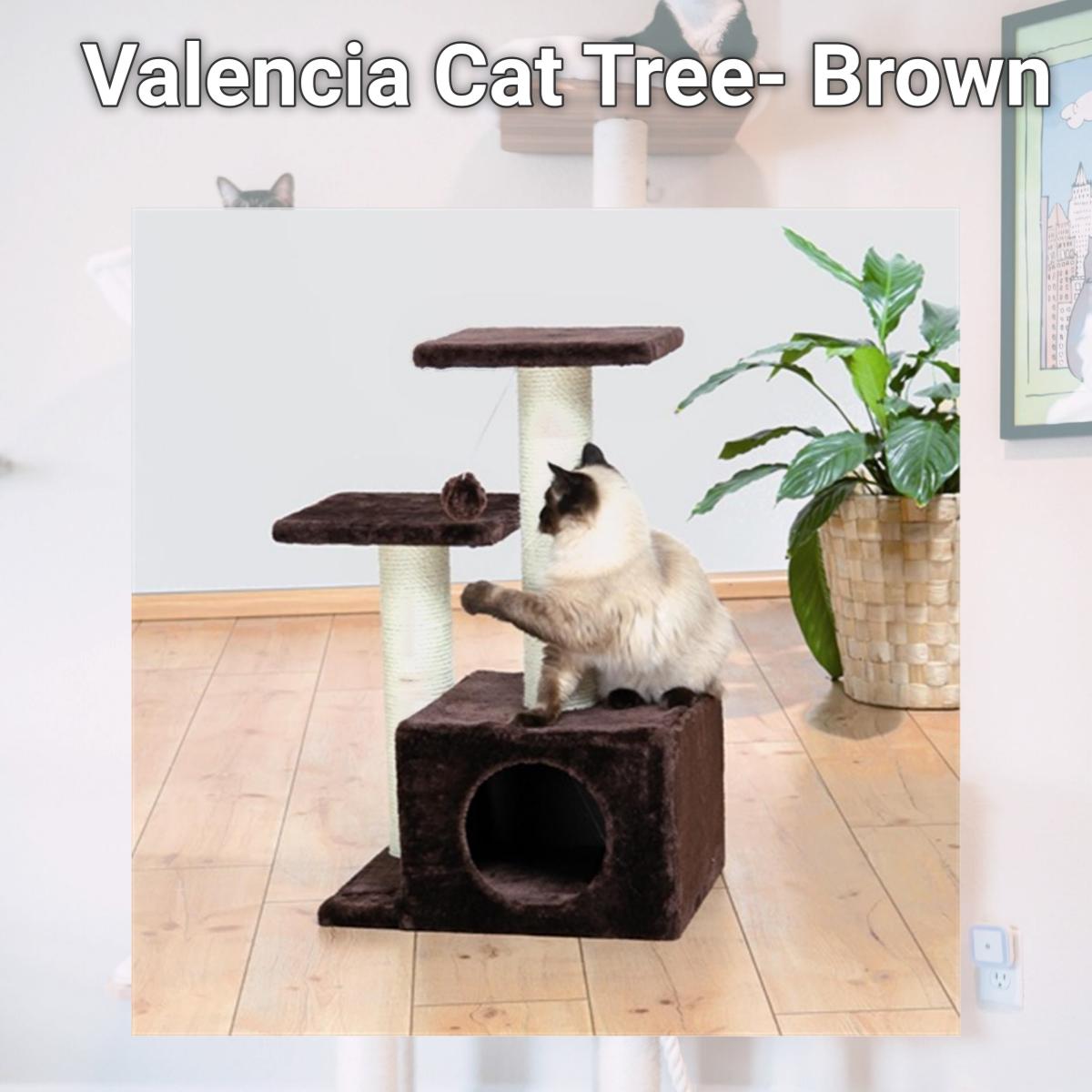 Picture of TRIXIE Pet Products 43776 Valencia Cat Tree- Brown