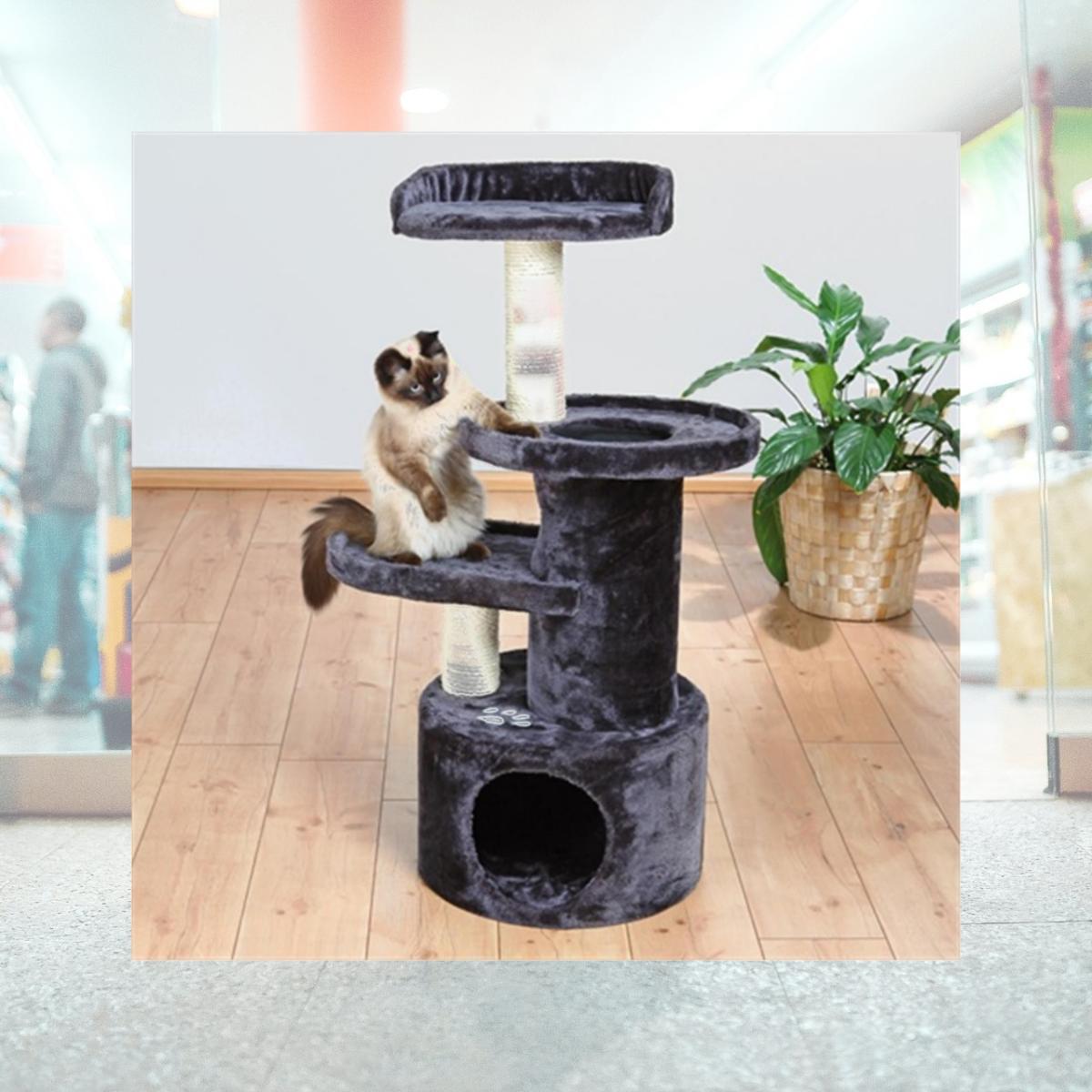 Picture of TRIXIE Pet Products 43847 Oviedo Cat Tree- Dark Gray