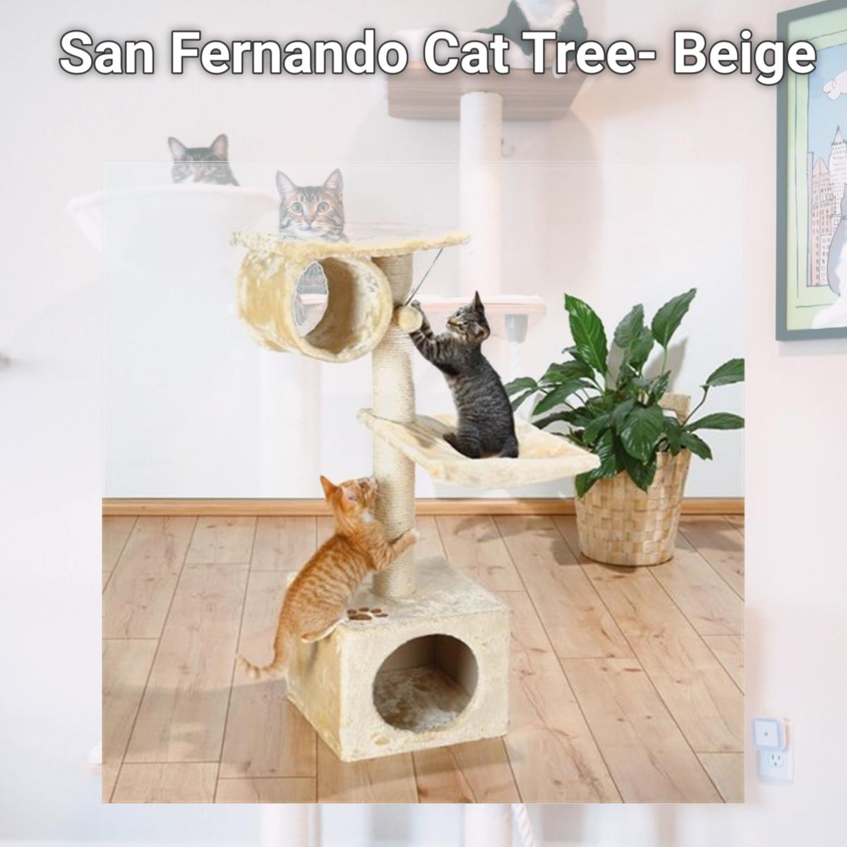 Picture of TRIXIE Pet Products 43951 San Fernando Cat Tree- Beige