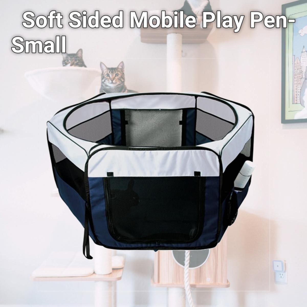 Picture of TRIXIE Pet Products 64052 Soft Sided Mobile Play Pen- Small