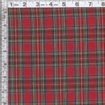 Picture of Textile Creations 04 44 in. Classic Yarn-Dyed Tartan Plaid - Royal Red