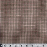 Picture of Textile Creations RW0911 44 in. Rustic Woven Fabric Check - Brown&#44; Khaki & White