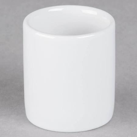 Picture of Tuxton GZP-733 2 x 0.87 in. Pepper Shaker-Porcelain White - 1 Dozen