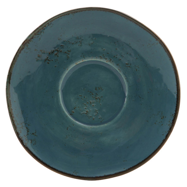 Picture of Tuxton GGE-084 Geode Azure Saucer, Blue