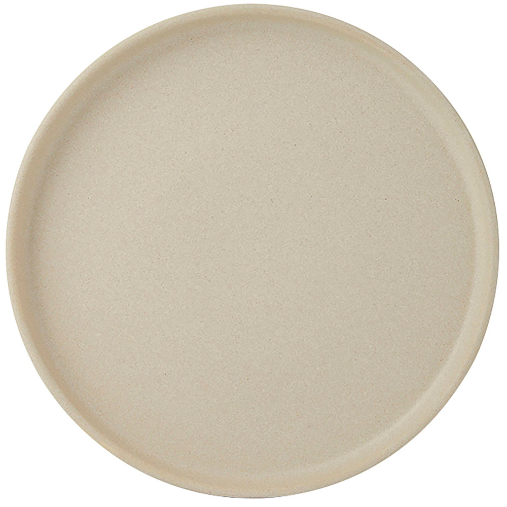Picture of Tuxton VYAS082 8.25 in. Straight Side Plate, Matte Beige